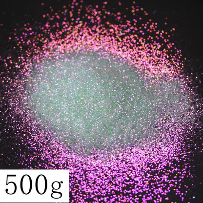 Ultra Fine Colorful Spark - Solvent Resistant White Iridescent Glitter -  - 015 Size, 0.5 mm