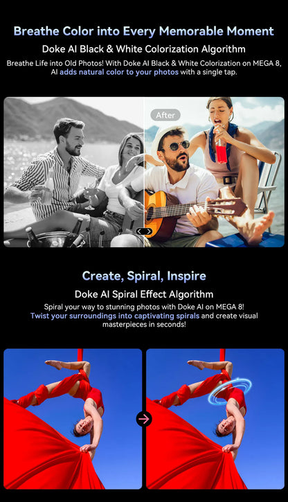 Blackview Mega 8 [No EU Charger] Tablet 11000mAh 13" FHD Display 36GB+512GB 50MP+13MP+0.08MP Android 15 90Hz 2K Dual SIM 4G 1080P