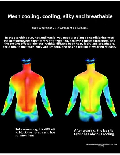 Men's Fitness Ice Silk Sports Suit Short Sleeve Training Room Basketball Morning Run Summer Outfit Shorts And T-shirt Set.