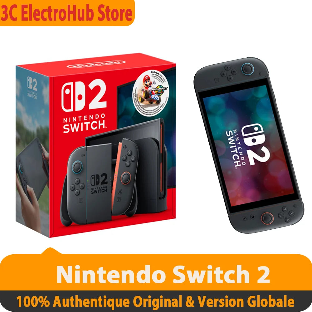 Nintendo Switch 2,7.9-inch LCD Display, joy-con2 hand Console,Stable TV Mode,Video games Console N2.