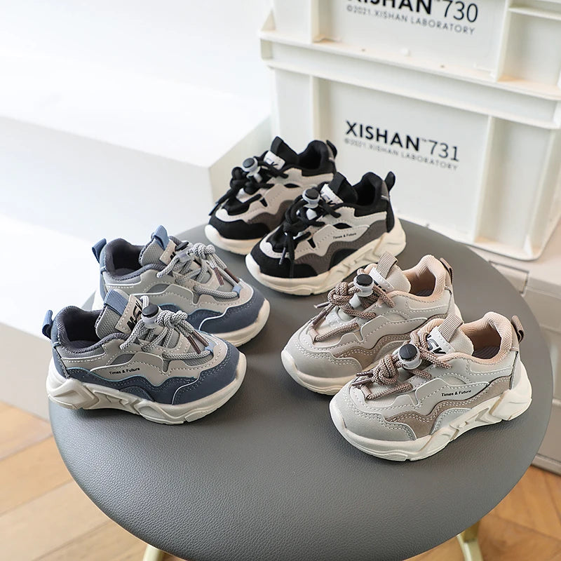 Baby Boys Shoes Kids Casual Sneakers Running Sports Shoes 2023 Spring Autumn Toddlers Boys Girls Shoes Fashion Soft for School.