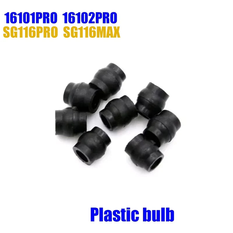 SCY 16101PRO 16102PRO SG116MAX RC Automotive Parts Turning Shaft Gear Bearing Pull Rod Steering Cup Swing Arm Motor Tire Screws