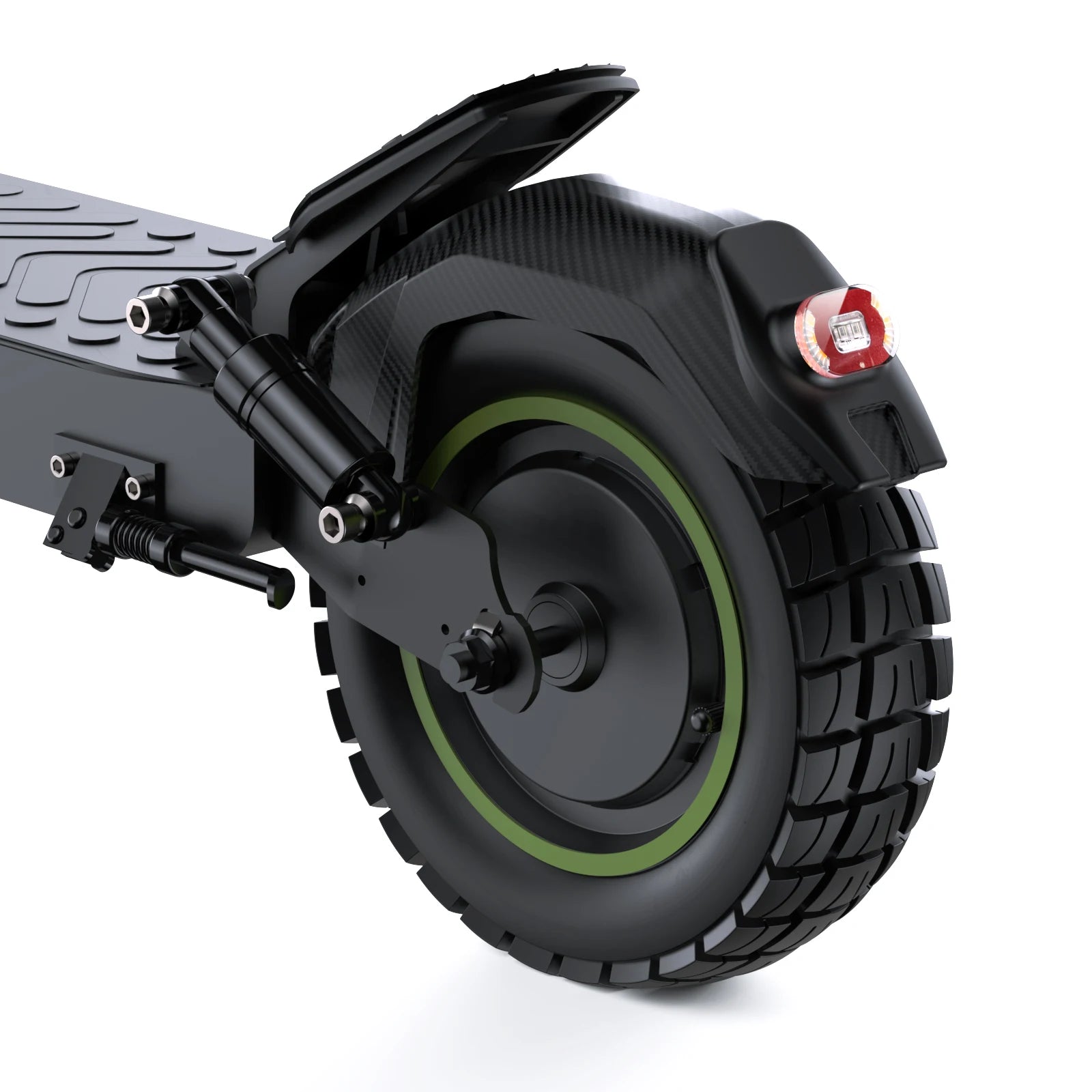 Isinwheel S10 Max Adult Electric Scooter 10 inches Off-Road Pneumatic Tires Foldable City Electric Scooter 1000W 48V15Ah Battery.