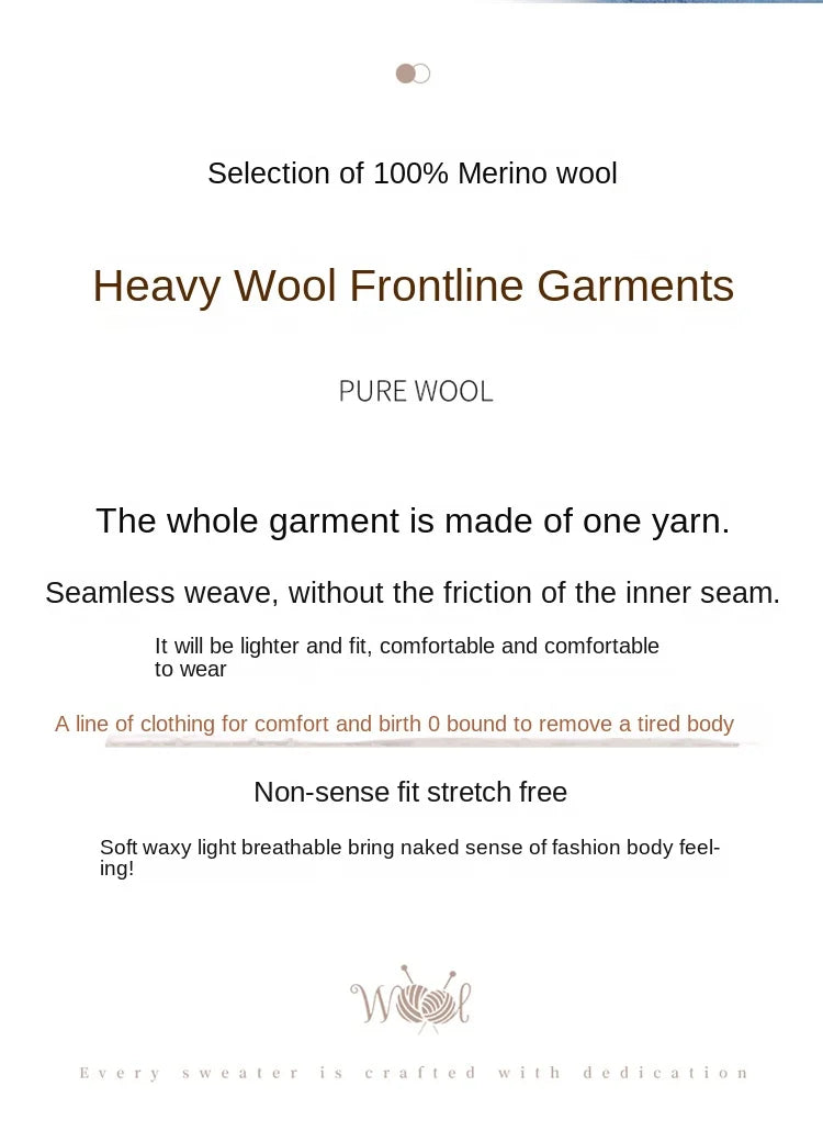 100% Pure Merino Wool Men's Semi High Neck Pullover Solid Color Plus Size Casual Sweater Autumn And Winter Sports Cashmere Top.