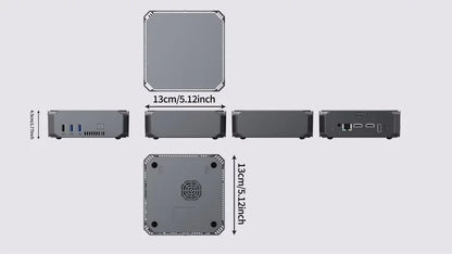 FIREBAT AK2 PLUS Mini PC Intel N100 N150 CPU Windows 11  DDR4 16GB RAM 512GB SSD Desktop Computer  WIFI5 BT4.2  HDMI USB.