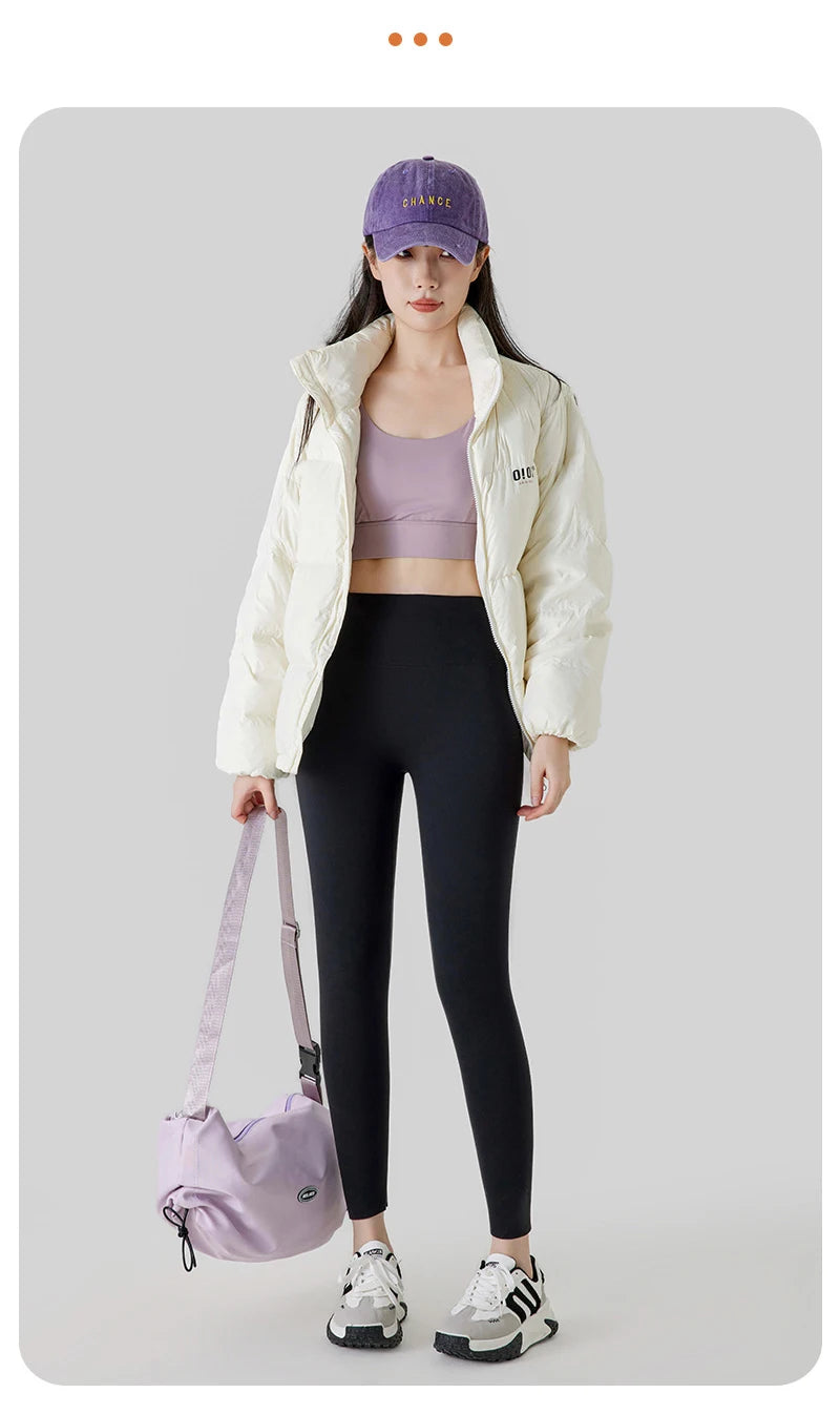 BIVIGAOS Autumn High Waist Seamless Rabbit Fleece Shark Leggings Women Winter Clothes Warm Leggings Sexy Slim Casual Leggings