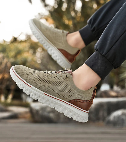 Men Sneakers Men Mesh Casual Shoes Fashion Lightweight Breathable Soft Soled Shoes Summer Outdoor Sports Fitness Large Size 48.