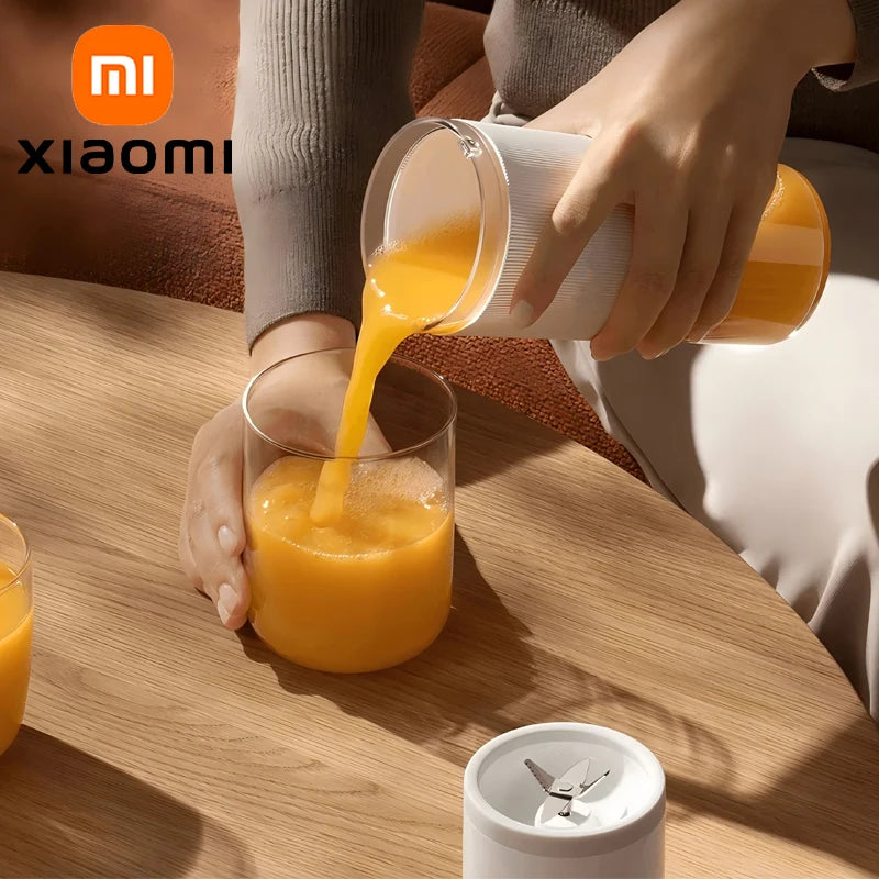 XIAOMI MIJIA Portable Blender,Makes 12 Cups Full Charge,Wireless and Portable,300ML Capacity Mixer Cup Juicer Machine,19,500rpm.