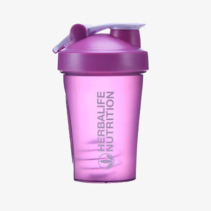 400ml Portable Protein Powder Shaker Bottle Leak Proof Water Bottle for Gym Fitness Training Sport Shaker Mixing Cup with Scale.