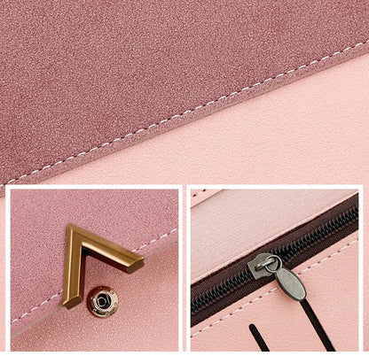 Long Purses For Women Wallet New Fashion Long Coin Purse Card Holder Small Ladies Wallet Female Hasp Mini Clutch billetera bolas.