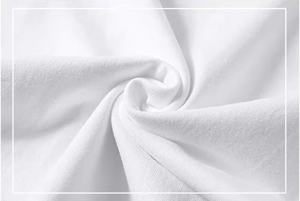 2PCS 100% Cotton Solid T Shirts Men's and Women's Short Sleeve White Tees Casual Breathable Loose Round Neck T-shirt Couple Tops.