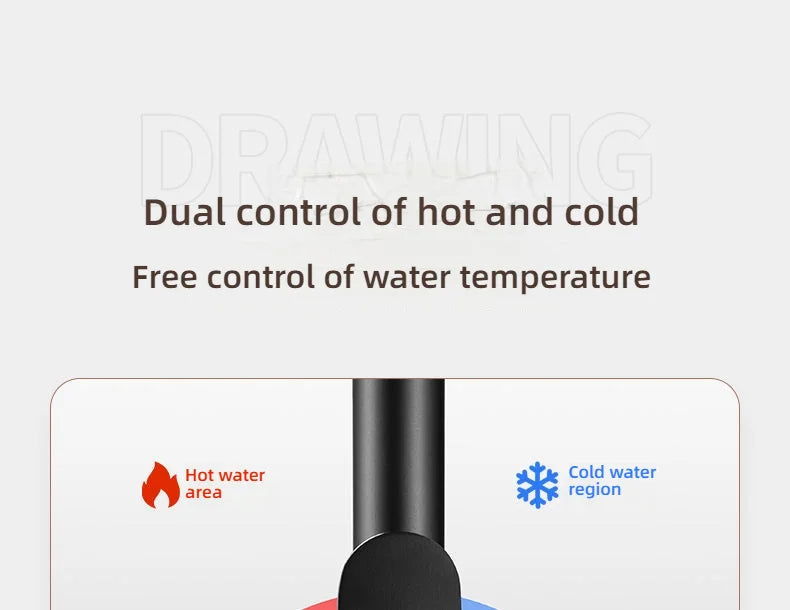 Kitchen Hot and Cold Water Faucets Household Kitchen Sink Splash Proof Sink Tap Deck Mounted Sprayer Taps