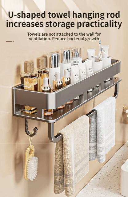 Bad regal Bad regal Toilette Aluminium Hänge gestell Bad Veranstalter hängen Küche Lagerung