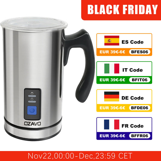 Milk Foamer Electric 500 Watt 240 ml Non-stick Coating For Milk Foam.