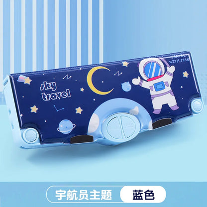 Astronaut multifunktion ale Büro Briefpapier Box Grundschule Schüler große Kapazität Feder mäppchen Cartoon Geschenk 6-teiliges Set