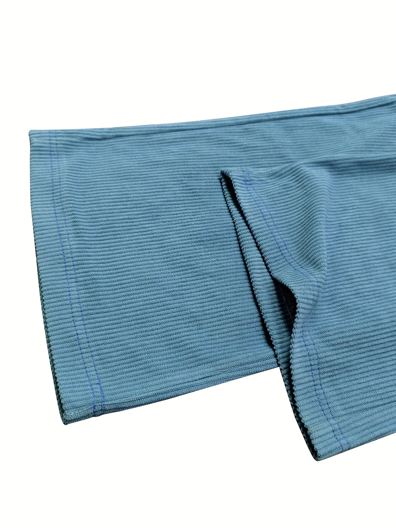 Neue Frühlings- und Herbst-Cord-Freizeithose für Herren, einfarbig mit Kordelzugtaschen, atmungsaktiv und bequem, geeignet für.