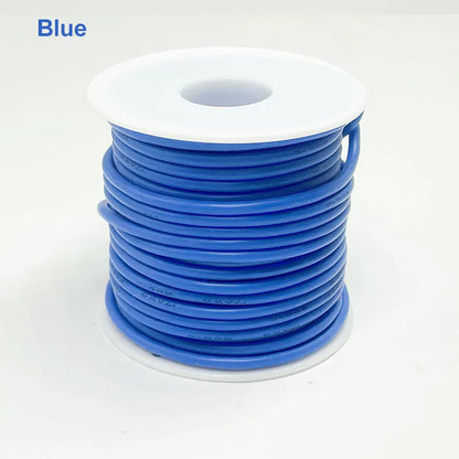 Soft Silicone Connection Cable 16AWG 18AWG 20 22 24 26 28AWG 30AWG 0.08mm Tinned Copper Wire For DIY, Automotive, Power Wiring.