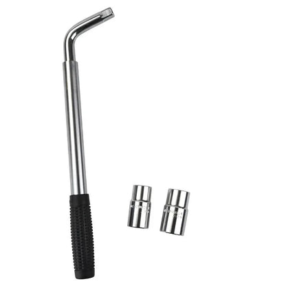 Teleskop-Radschlüssel, Schraubenschlüssel, Radschlüssel mit Steckschlüssel, Autoreparaturwerkzeuge, 17/19, 21/23 mm