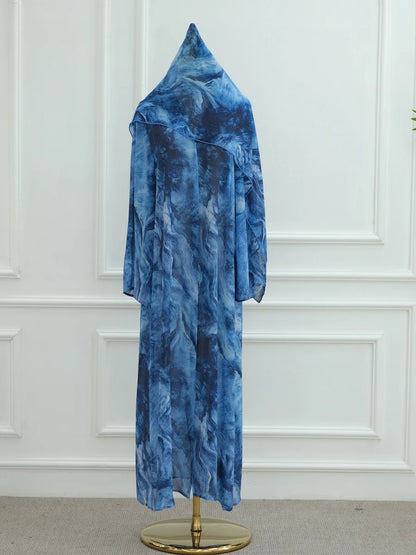 Muslim Women Fashion Dubai Abaya luxury Print Hijab Dress Kimono Cardigan Kaftan Ramadan Robe Femme African Islam Dresses Kebaya.