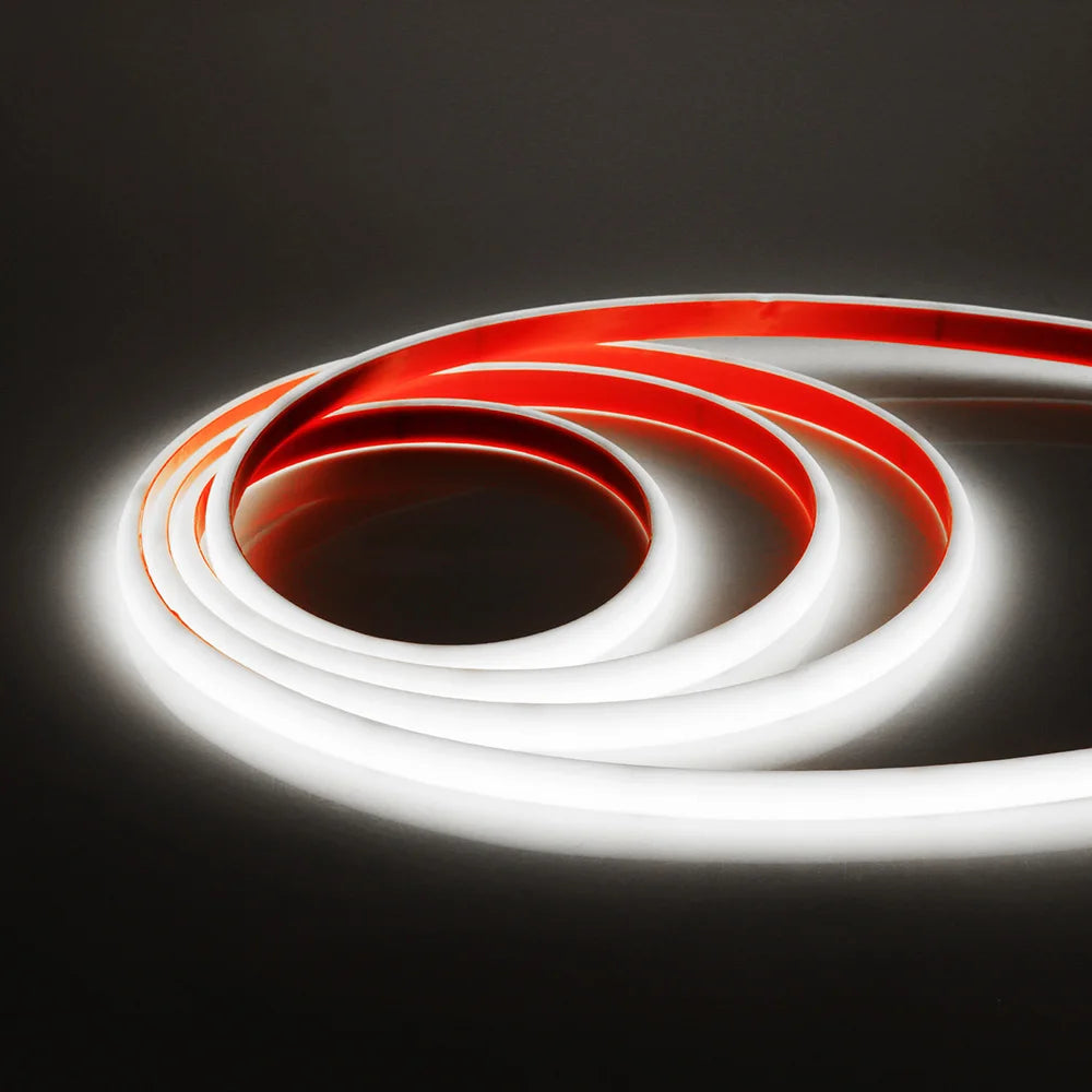 Waterproof COB LED Neon Light Strip 12V 24V 5m 10m 15m 20m 0.5m 320 LEDs Flexible Tape Silicone Tube Lamp Liner Lighting RA90.