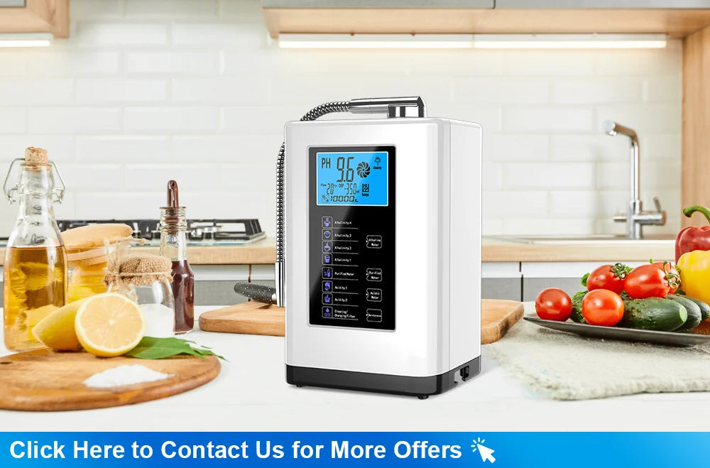 Alkaline Water Machine Ionizers PH Water Device Alkaline Water Dispenser 5 Plate Platinum Coating Alkaline Water Ioniser Machine.
