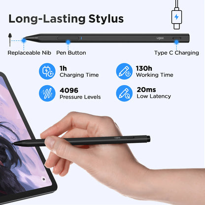 UGEE UT3 Fun Drawing Pad 14.25 inch 2400*1600 Resolution Android 14 System 60HZ Large Graphics Tablet Monitor 8GB+256GB.