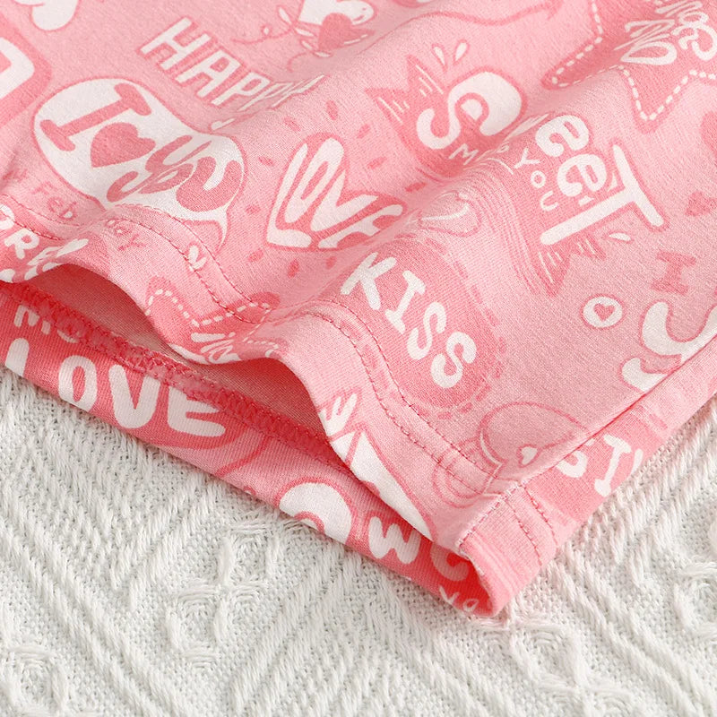 40S Cotton Women Panties Cartoon Shorts Sports Boxer Breathable Summer Sexy Underwear Mid-Waist Boyshort Female Student Pants.