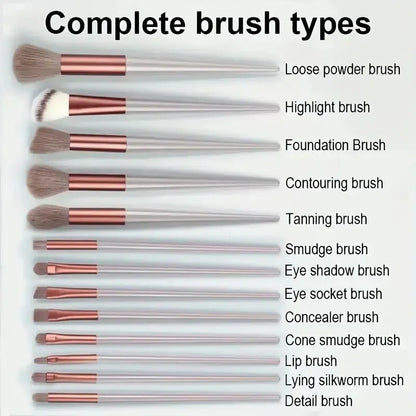 Makeup Brush Set Soft Fluffy Professiona Cosmetic Foundation Powder Eyeshadow Kabuki Blending Make Up Brush Beauty Tool Makeup.