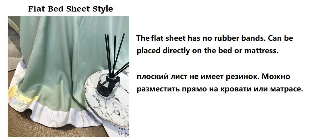 Luxury Satin Jacquard  Cotton Bedding Set Gold Leaves Egyptian Cotton Smooth Duvet Cover Set Flat/Fitted Sheet Pillowcases.