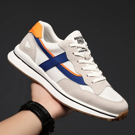 High Quality Flat/6/8 Cm Men Elevator Sneakers Summer Casual Trainers Height Increase Shoes Mesh Student Running Men Lift Shoes.