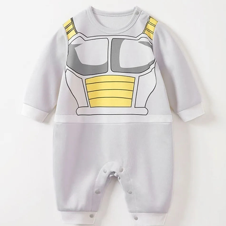 Baby Sommer kurz ärmel ige Baumwolle Anime Overall Jungen Mädchen Rollenspiel Kostüme Baby Kurzarm Body suits Kinder Stram pler.