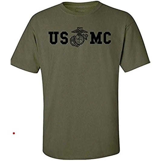 US Marine Corps Bull Dog USMC Military T-Shirt 100% Cotton O-Neck Summer Short Sleeve Casual Mens T-shirt Size S-3XL.