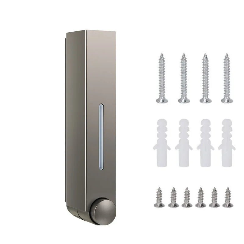 420ML Wand Badezimmer Flüssigseifenspender Waschlotion Händedesinfektionsmittel Kind Familie Hotel Küche Duschgel Spender