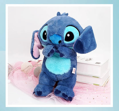Genuine Disney Kawaii Stitch Stuffed Toys Cartoon&Cute Lilo&Stitch Plush Dolls Throw Pillow BirthdayGift For Kids Boy Girlfriend.