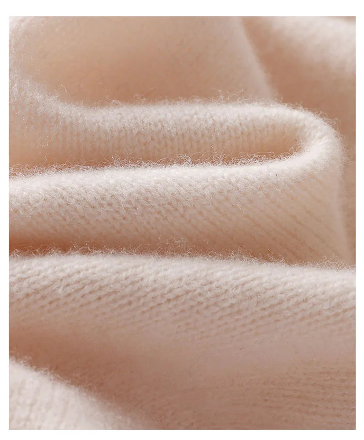 Autumn Winter Men Cashmere Sweater O-neck Soft Warm Pullovers Male Loose Knitted Shirt Korean men's winter blouse.