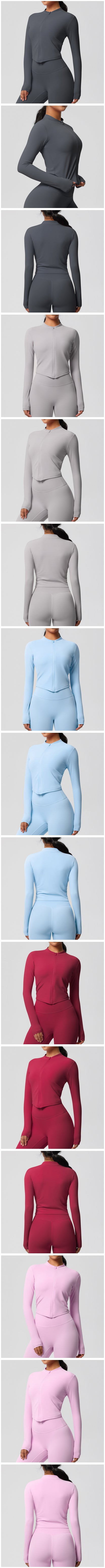 Yoga Suit Gym Sports Set Women Quick-Drying Fitness Set Female Tracksuit Running Workout Long Sleeve Sports Shirt Sportswear.