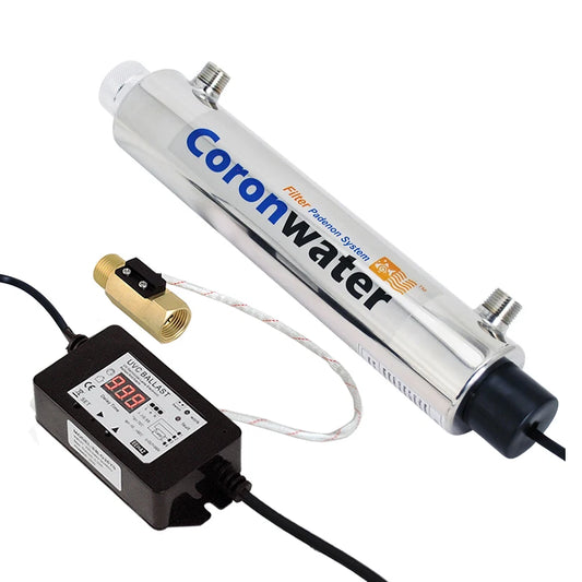 2Gpm Flow Switch Ultraviolet Water Filter for Household Water Sterilization.