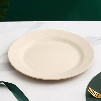 1/4/10PCS Blue Green Nordic Polypropylene Plates Dinnerware Tableware Eco Friendly Lightweight Kitchen Dishes Safe Dinner Plates.