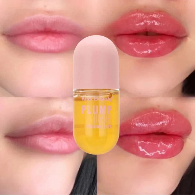 Long Lasting Lip Plumper Oil Instant Volumising Enhancer Lip Serum Collagen Lips Volume Lipgloss Sexy Cosmetic Volume Increases.