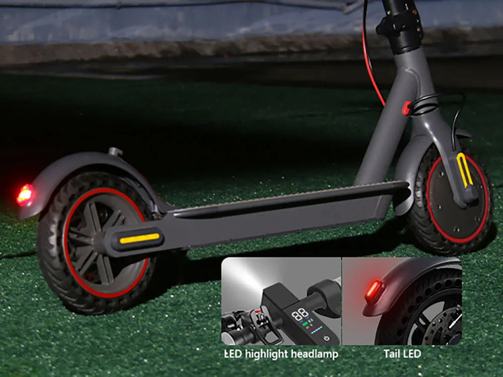 Mankeel 30KM Electric Scooter Adults 350W Foldable Electric Kick Scooter 8.5 Inch APP 10.4AH Folding E-scooter Dual Brake System.