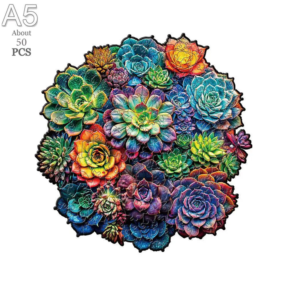 Giraffe Wooden Animal Puzzle Medium Difficulty Wood Jigsaws for Kids Adults Dragonfly Jigsaw Interesting Intelligent Toys