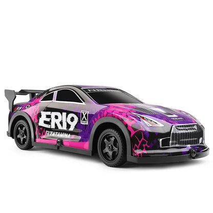 2025 Newest WLtoys  22206 1/22 With Led Lights 2.4G 4WD 15Km/H Metal Chassis Electric High Speed Off-Road Drift RC Cars.