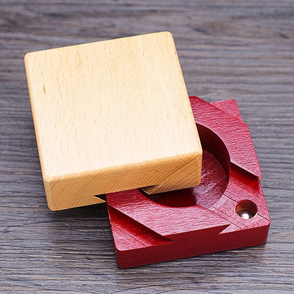 Wooden Magic Box Puzzle Secret Hidden Storage For Money Jewelry LuBan Lock 3D Brain Teaser For Adults And Kids Exquisite Gifts.