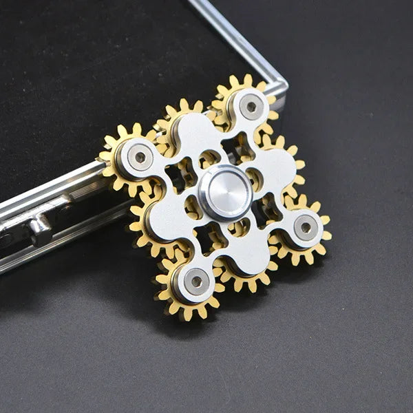 9 Gears Hand Spinner High Quality Metal Fidget Spinners R188 Smooth Bearing Adult Stress Relief Toy Anti Stress Fidget Toys.
