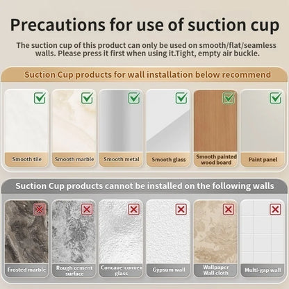 Kein Bohren Saugnapf Badezimmer-Saugregal Perforationsfreie Toilette Wandmontierter Duschgel-Dreieckskorb Badezimmerregal