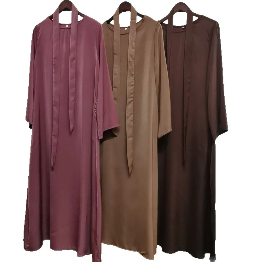 (No Scarf) Ramadan Eid Abaya Damen Dubai Luxury Kebaya Muslim Abayas Women Kaftan Long Dress Islam Dresses Caftan 9 Colors S-2XL.