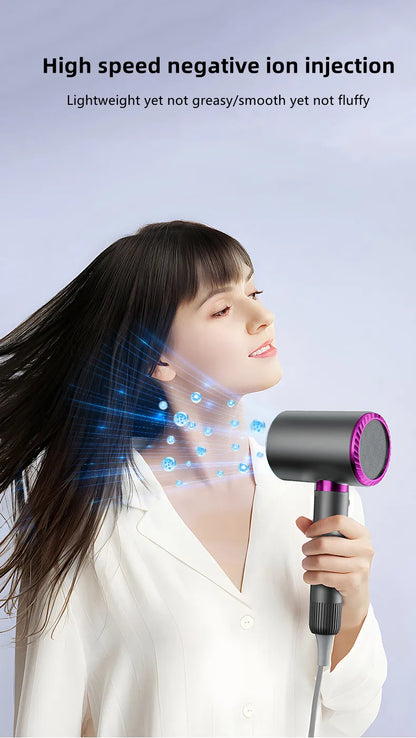 Hot Selling High-Speed Hair Dryer 2400W High-Power Silent Constant Temperature Hair Care Home Hair Salon Hammer Hair Dryer