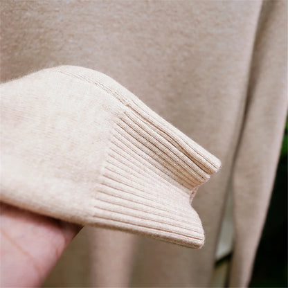 Verdicken Samt Rollkragenpullover Frauen Koreanische Mode Gefüttert Warme Sueter Gestrickte Pullover Schlank Top Winter Jersey Strickwaren Jumper