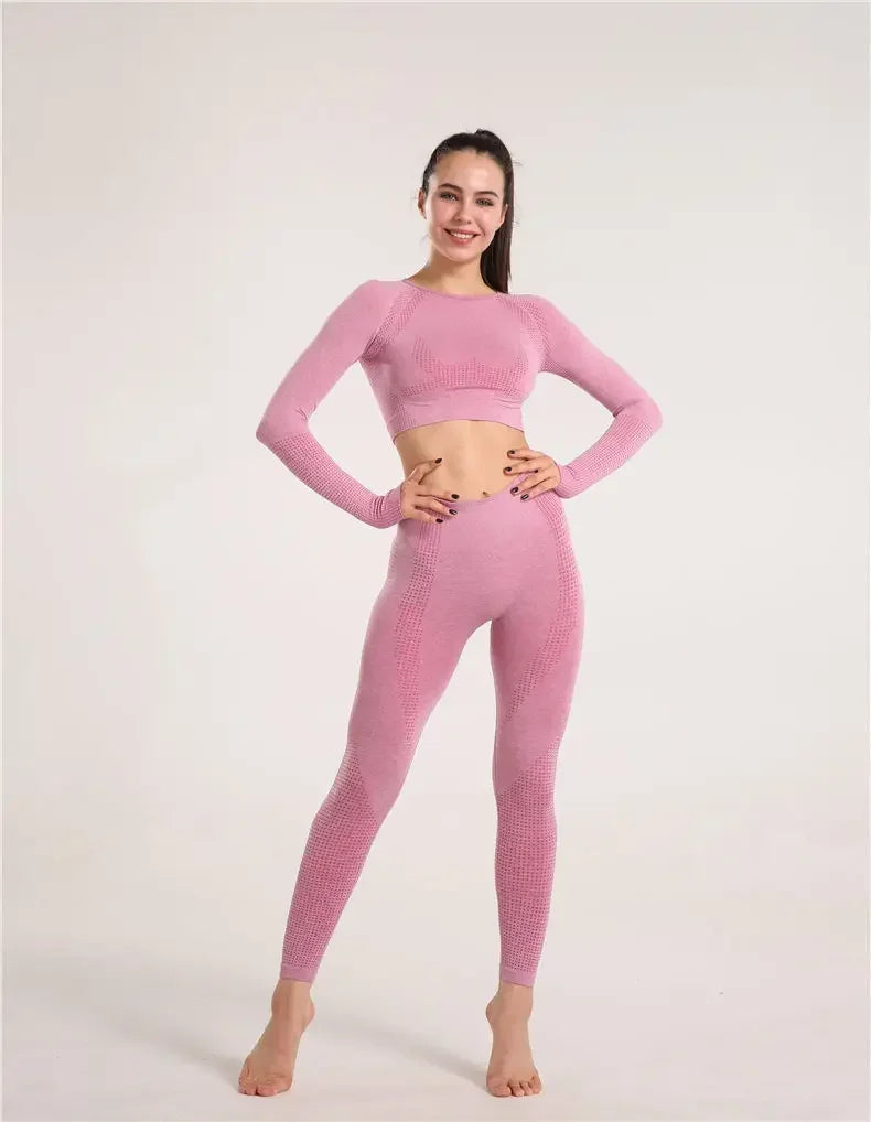 High-Intensity Fitness Vest Women's Long Sleeve Sports Top Breathable Yoga Wear Shockproof Summer Outdoor Running Shirt.