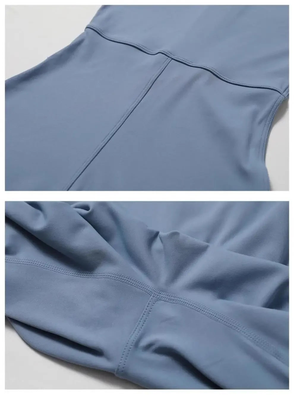 Fall New Long Sleeve Zipper Tight Butt Show Fitness Pants Women Running Sports Training Yoga Clothes Black One-Piece Suit